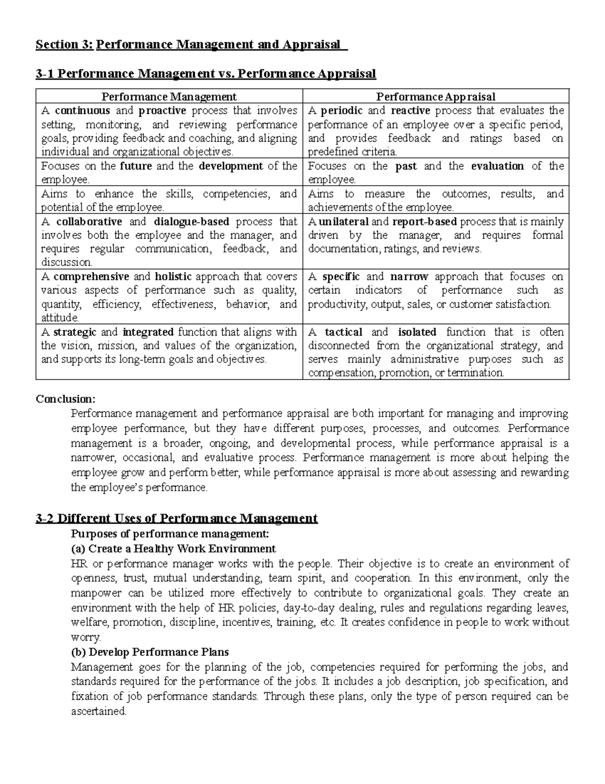 Performance Management and Appraisal - Performance Appraisal ...
