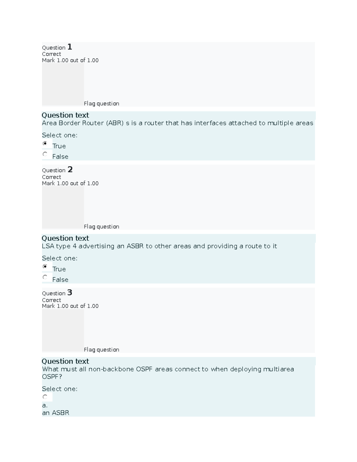 Data Communications and Networking 3 Final Exam 49 50 - Question 1 ...