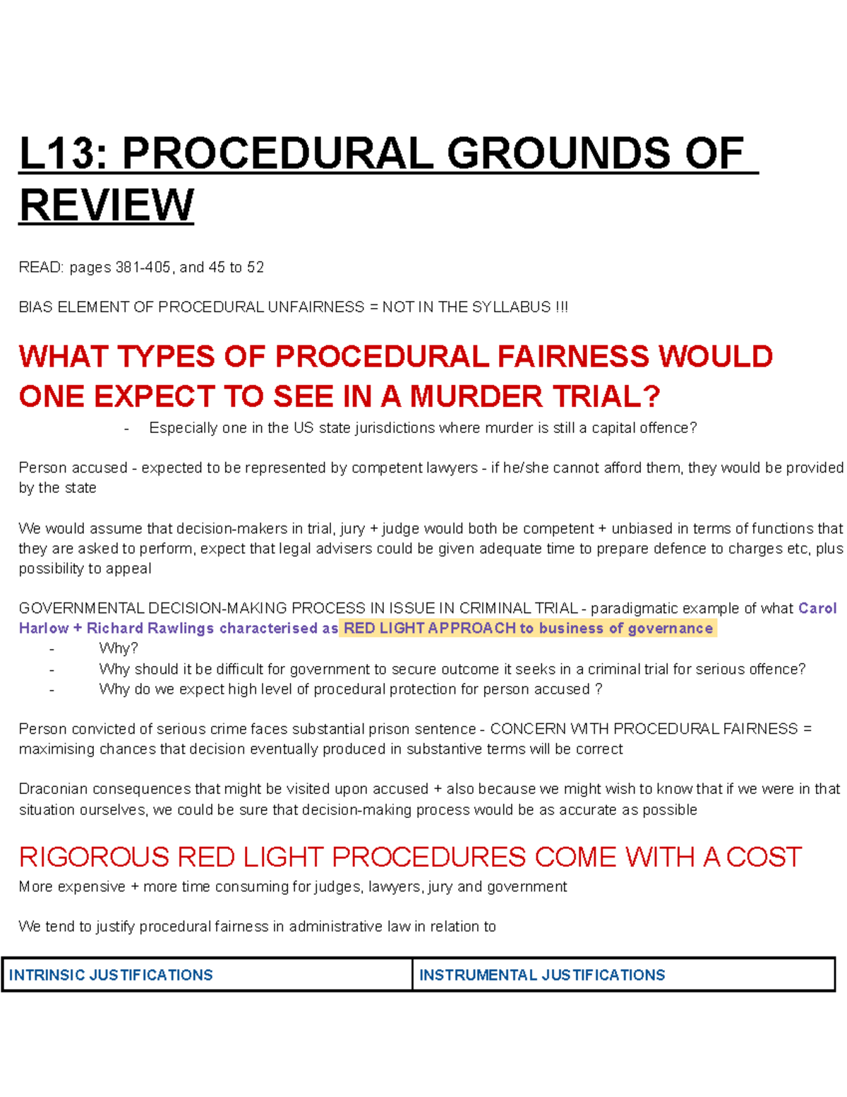L13 Procedural Grounds OF Review - L13: PROCEDURAL GROUNDS OF REVIEW ...