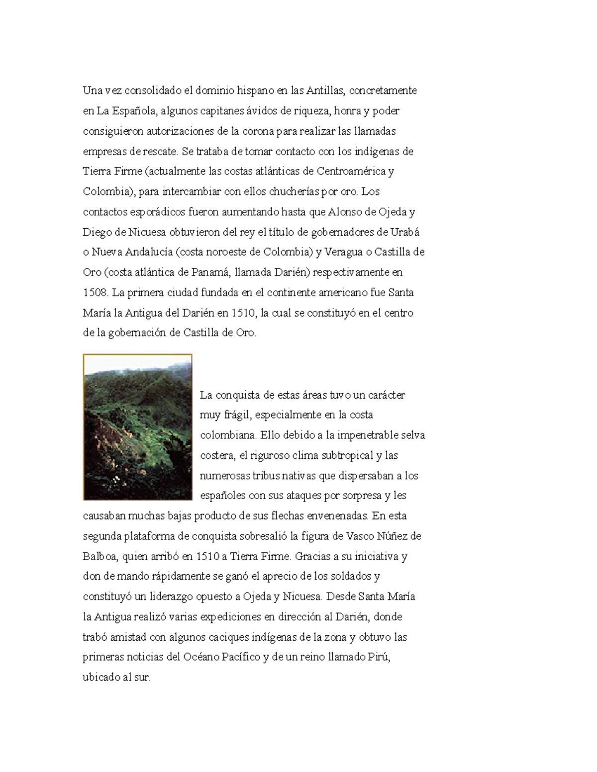 Historia 2 - Una vez consolidado el dominio hispano en las Antillas ...
