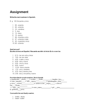 Untitled Document (8) - Spanish - SPAN 2100 - Shakira Beyonce - Studocu