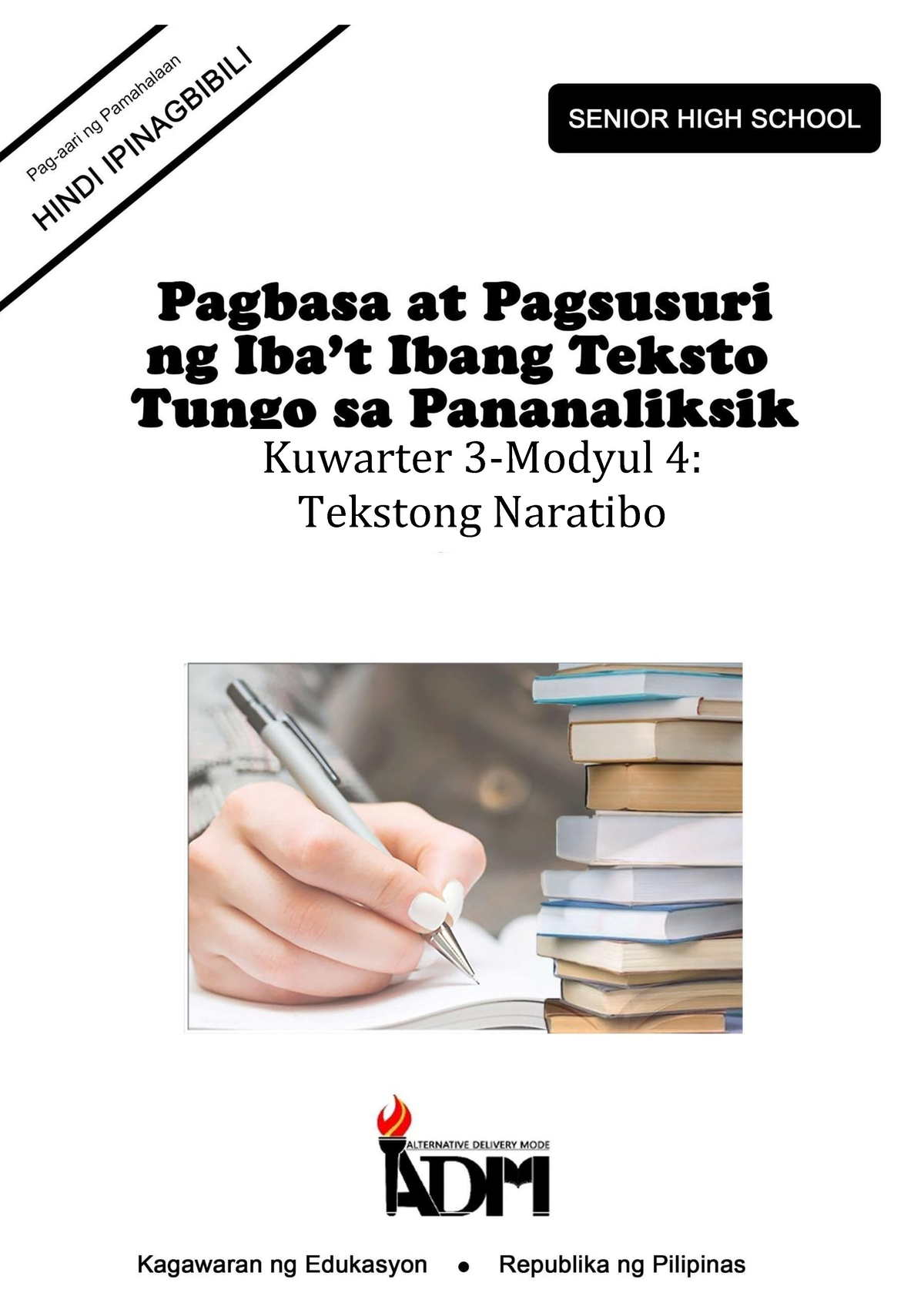 Pagbasa 11 Q3 Mod4 Tekstong Naratibo V3 Kuwarter 3 Modyul 4 Tekstong Naratibo Pagbasa At