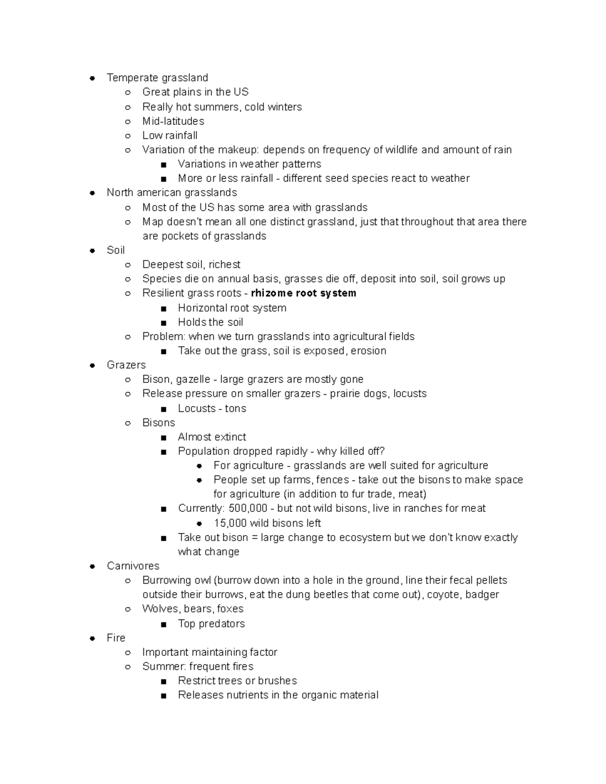 11 11 biomes - EOSC 123 Organisms and Ecosystems notes taught by Dr ...