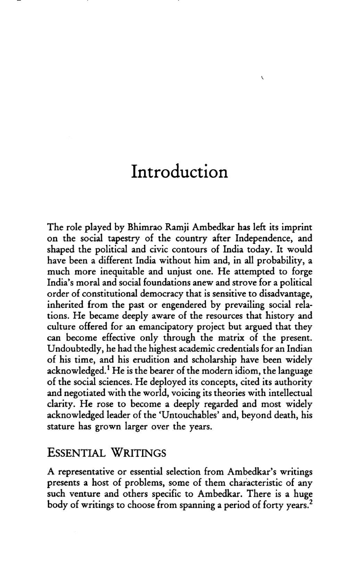 Bhimrao Ramji Ambedkar Valerian Rodrigues - The Essential Writings Of B ...