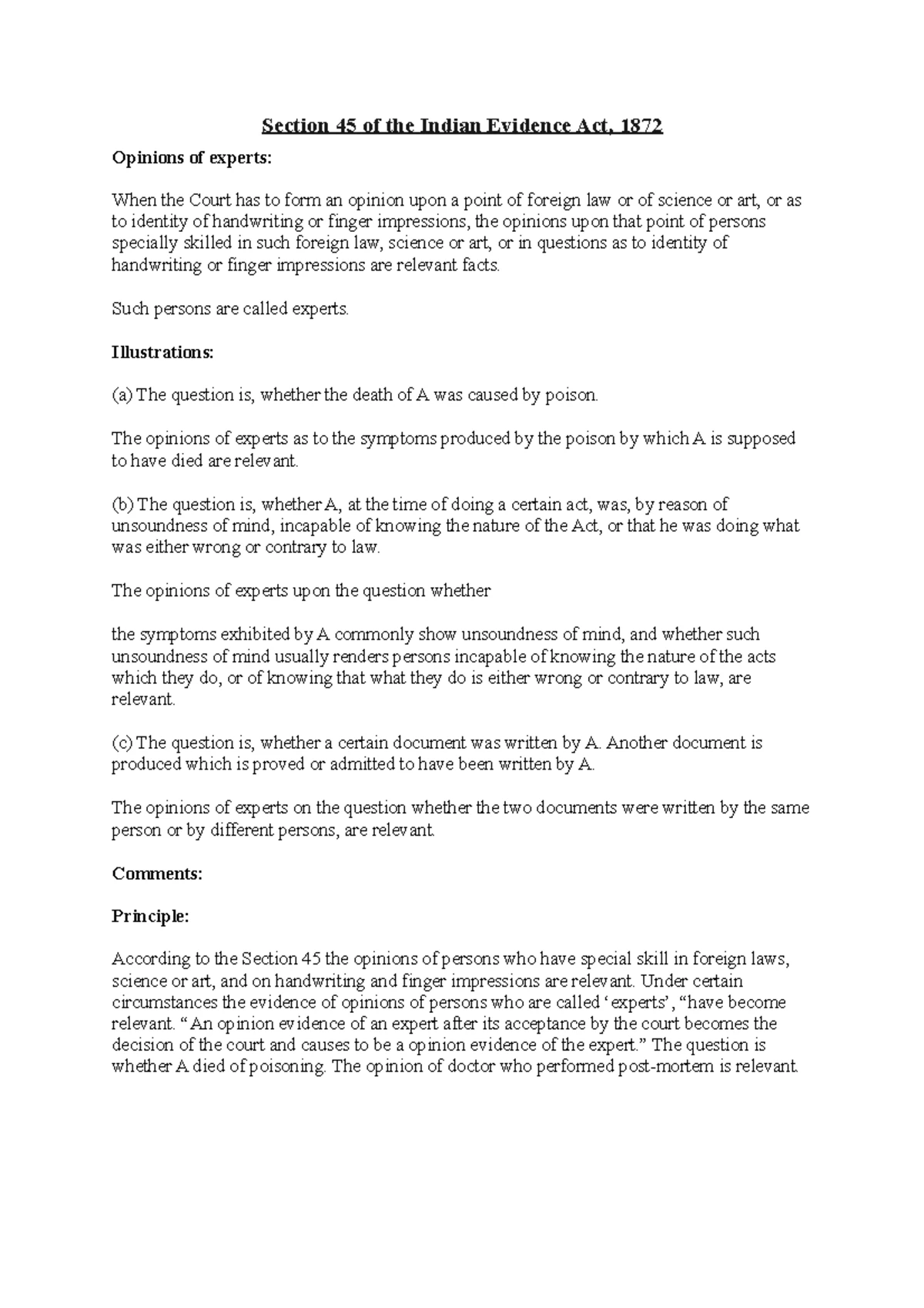 Estoppel - Short Notes - Doctrine of Estoppel under the Indian Evidence ...