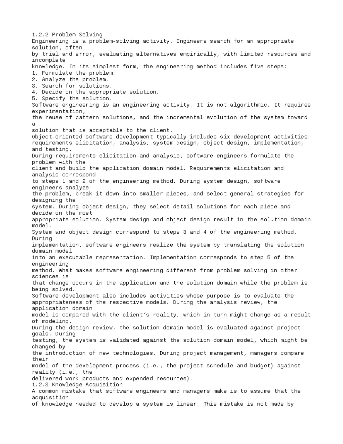 1.2 Pro docx stu pro - 1.2 Problem Solving Engineering is a problem ...