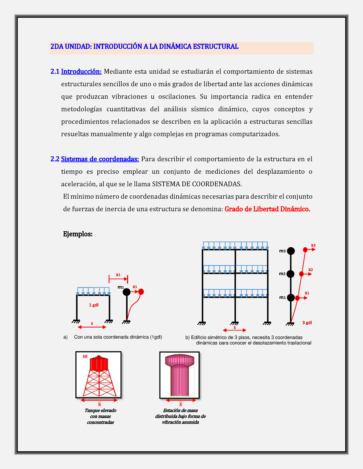 Sesion 04 - SESIÓN PRÁCTICA - 2 DA UNIDAD: INTRODUCCI”N A LA DIN¡MICA ...