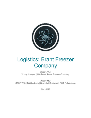 case 3 1 brant freezer company answers