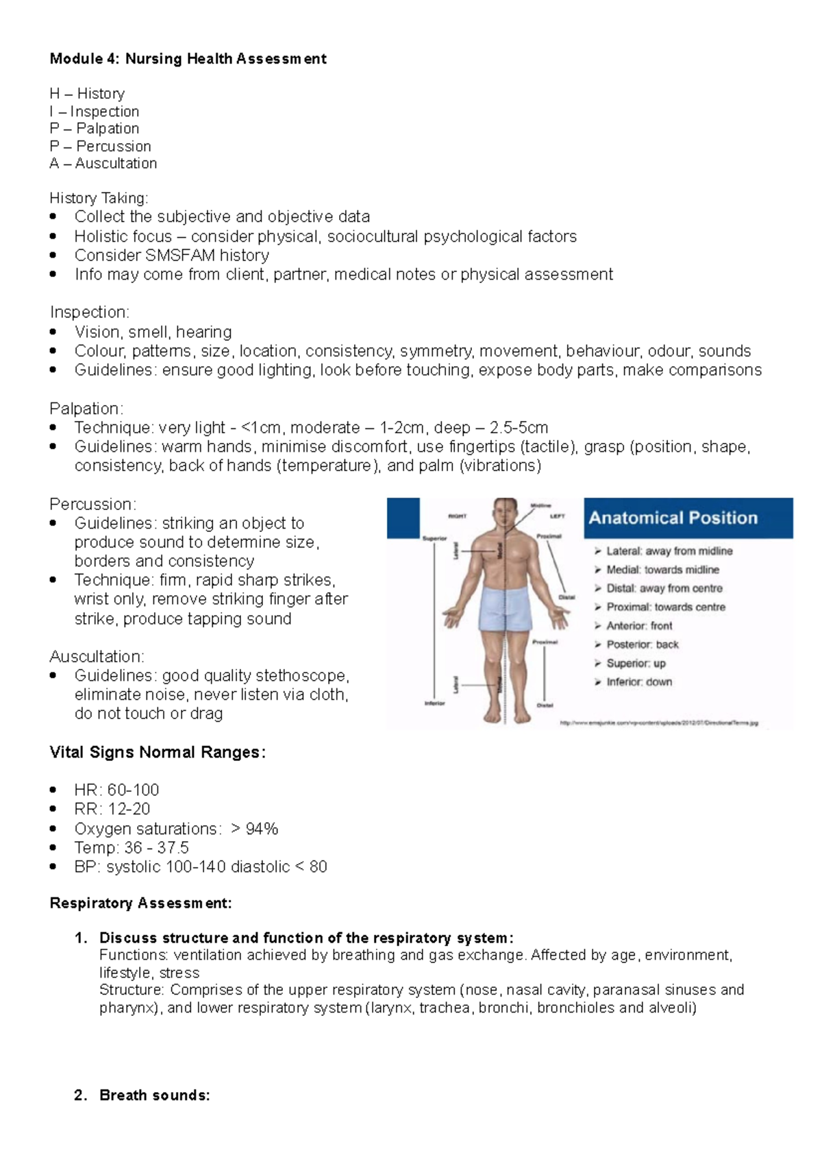 AHP Module 4 - Lecture notes 4 - NPP6101 - ECU - Studocu