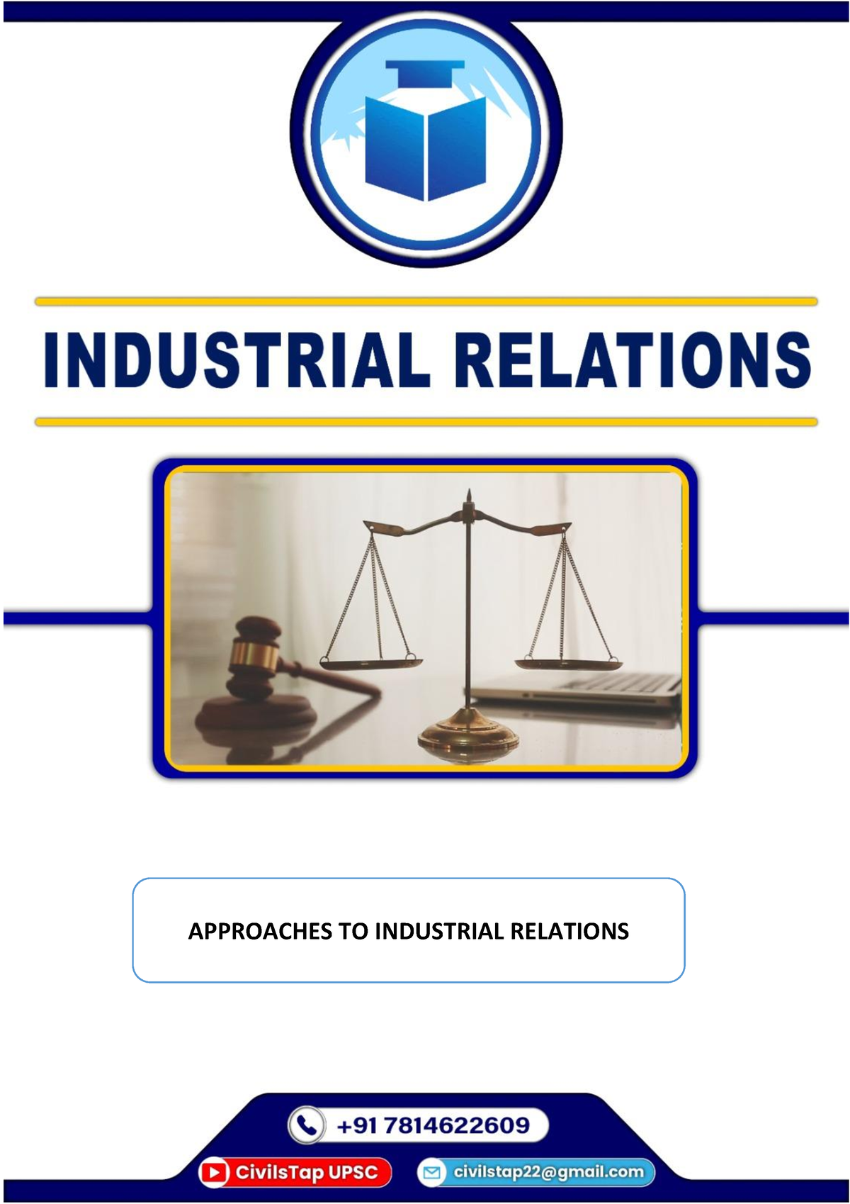 short case study on industrial relations with solution