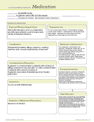 Drug card cytotec kmcauley - ACTIVE LEARNING TEMPLATES THERAPEUTIC ...