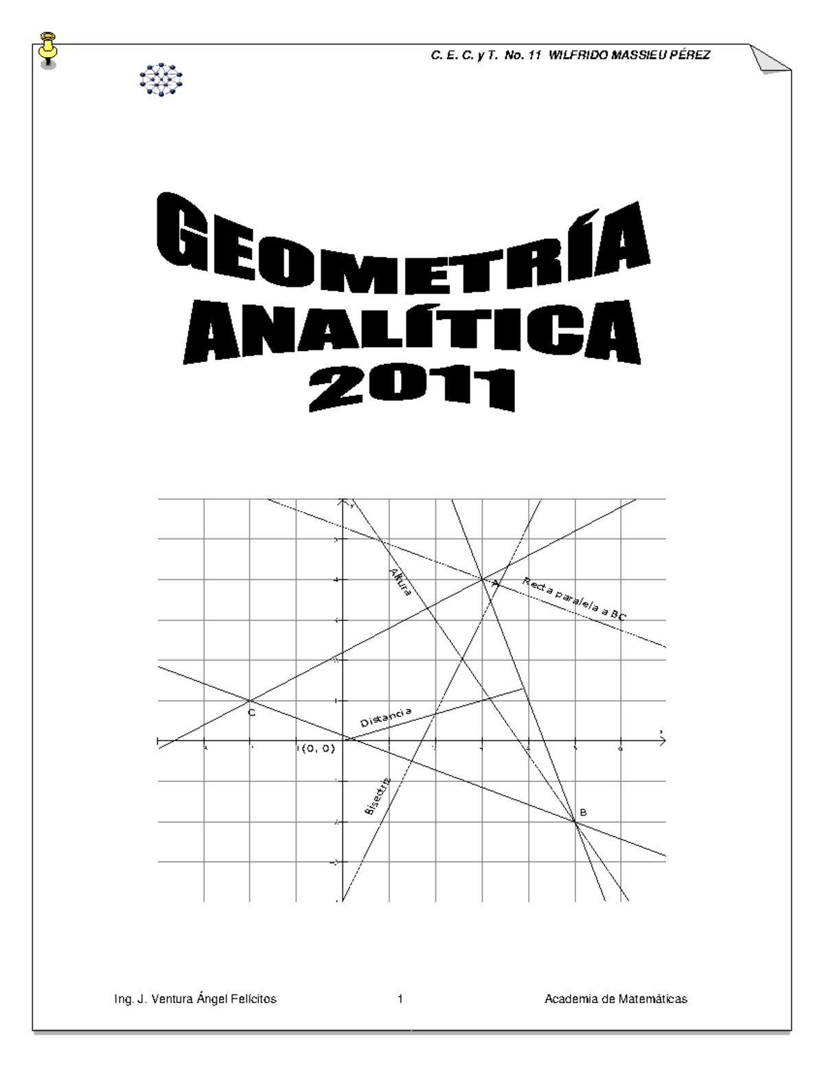 Geometria-analitica - Libro De Lehmann - X Y A B C Distancia (0, 0 ...