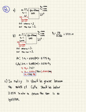 Ch 03 (Processes & process Vars) Formula Sheet - CHBE 241 - UBC - Studocu