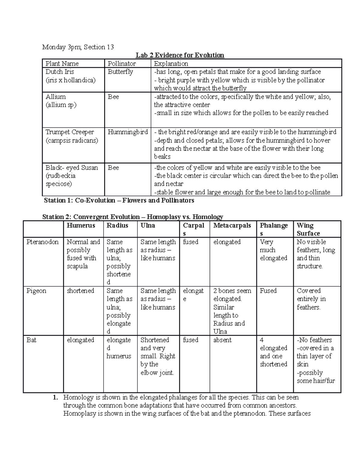 lab-2-evidence-for-evolution-monday-3pm-section-13-lab-2-evidence