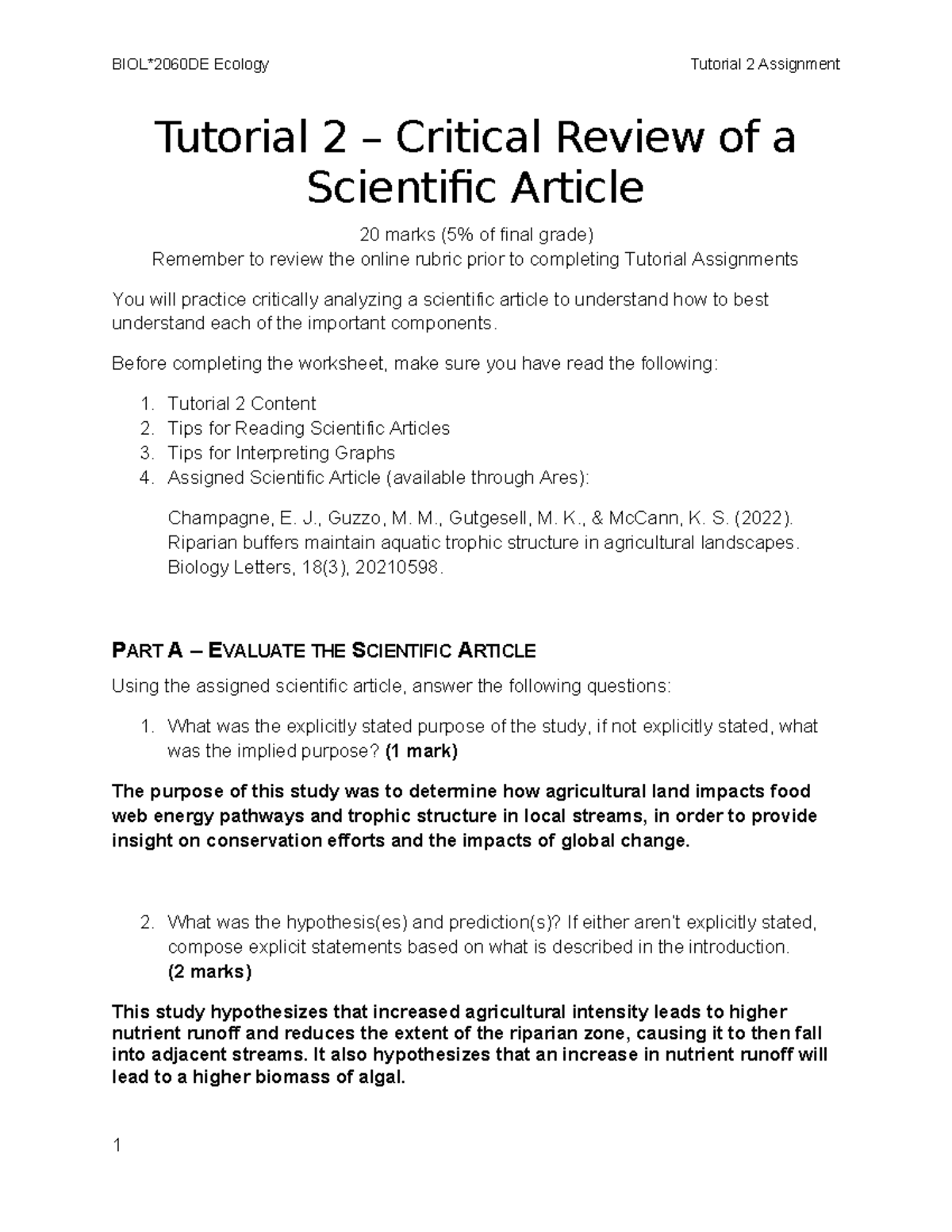 tutorial-2-critical-analysis-of-a-scientific-article-tutorial-2