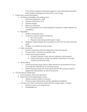 Principles of Microeconomics: ECON213 Ch. 1-6 - Chapters 1 – 6 Exam 1 ...