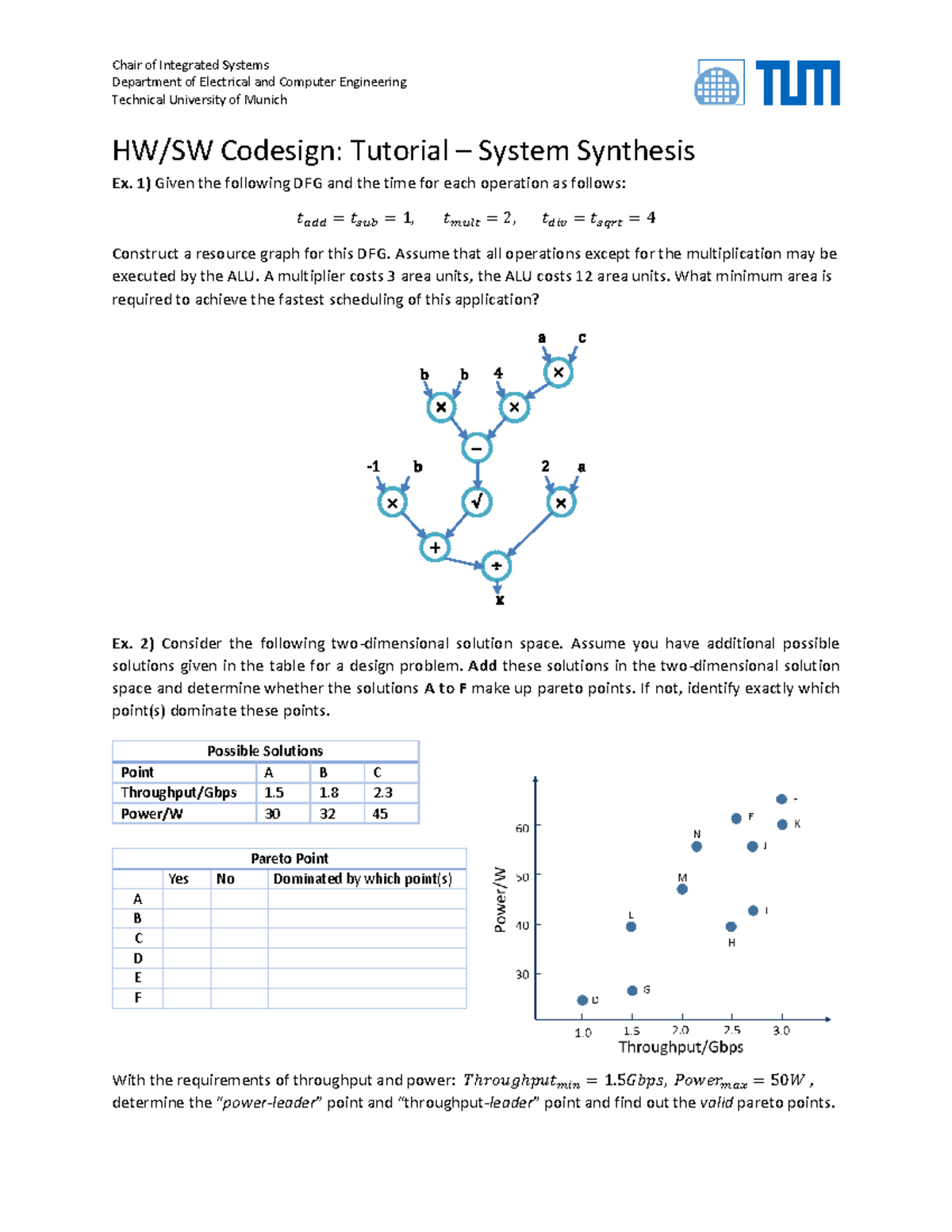 04 Tutorial Synthesis Questions - Chair of Integrated Systems ...