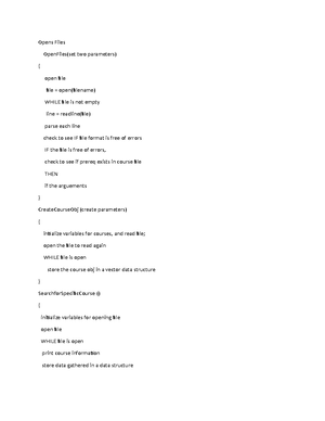 CS-300 Module Two Assignment - July 16, 2023 CS – 300 DSA: Analysis and ...