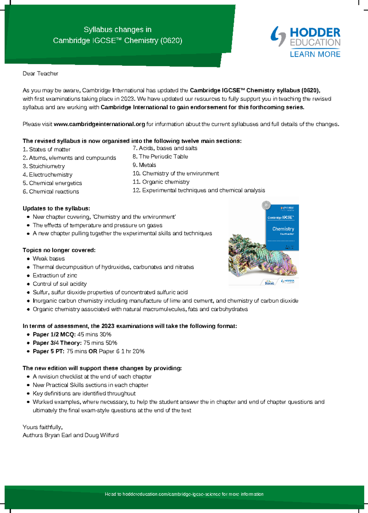 Final-Syllabus-changes-in-Cambridge- Igcse™-Chemistry-(0620)-Author ...