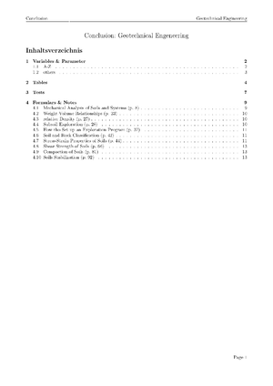 Geotech-Formulas - Exam geotechnical engineering - Formulas C H Name ...