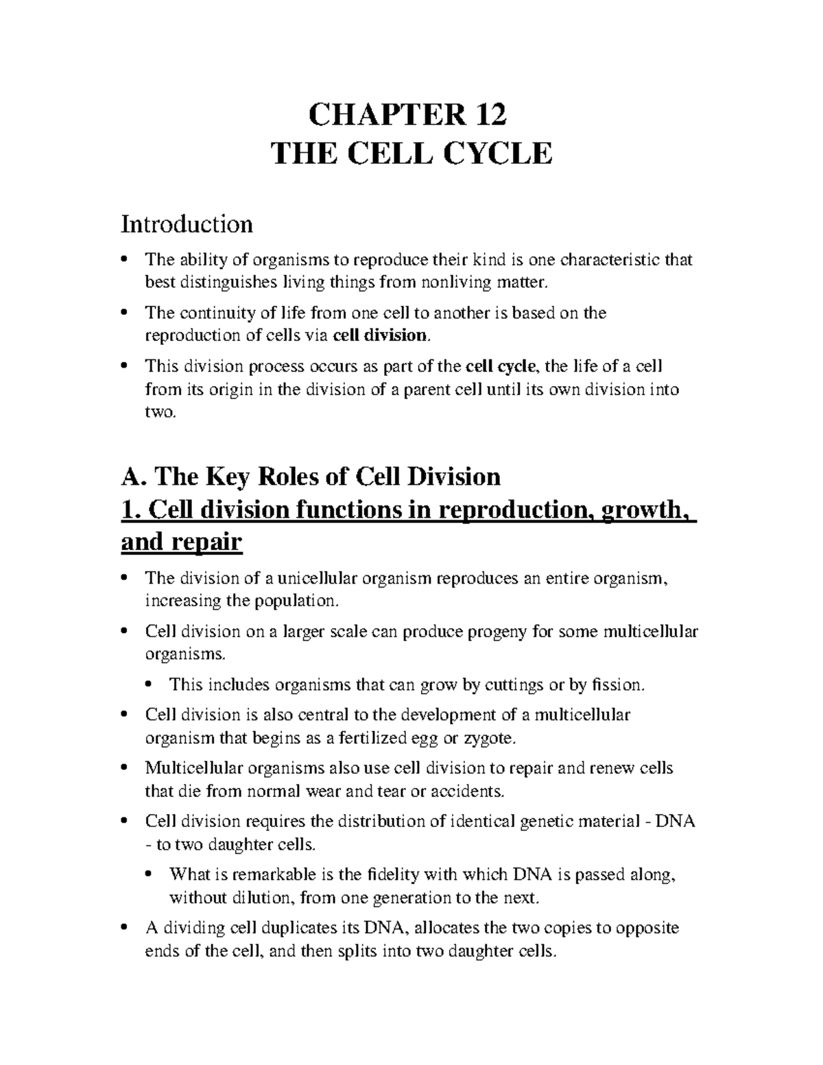 12-lecture-outline-the-cell-cycle-chapter-12-the-cell-cycle