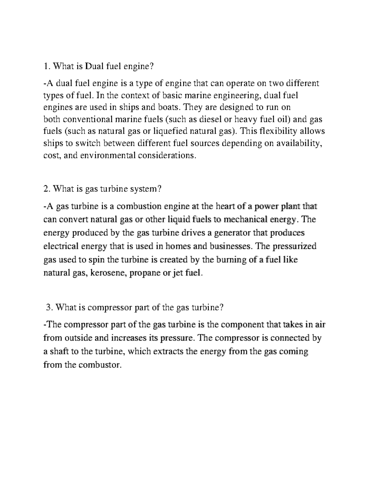 Assignment nothing to say What is Dual fuel engine? A dual fuel