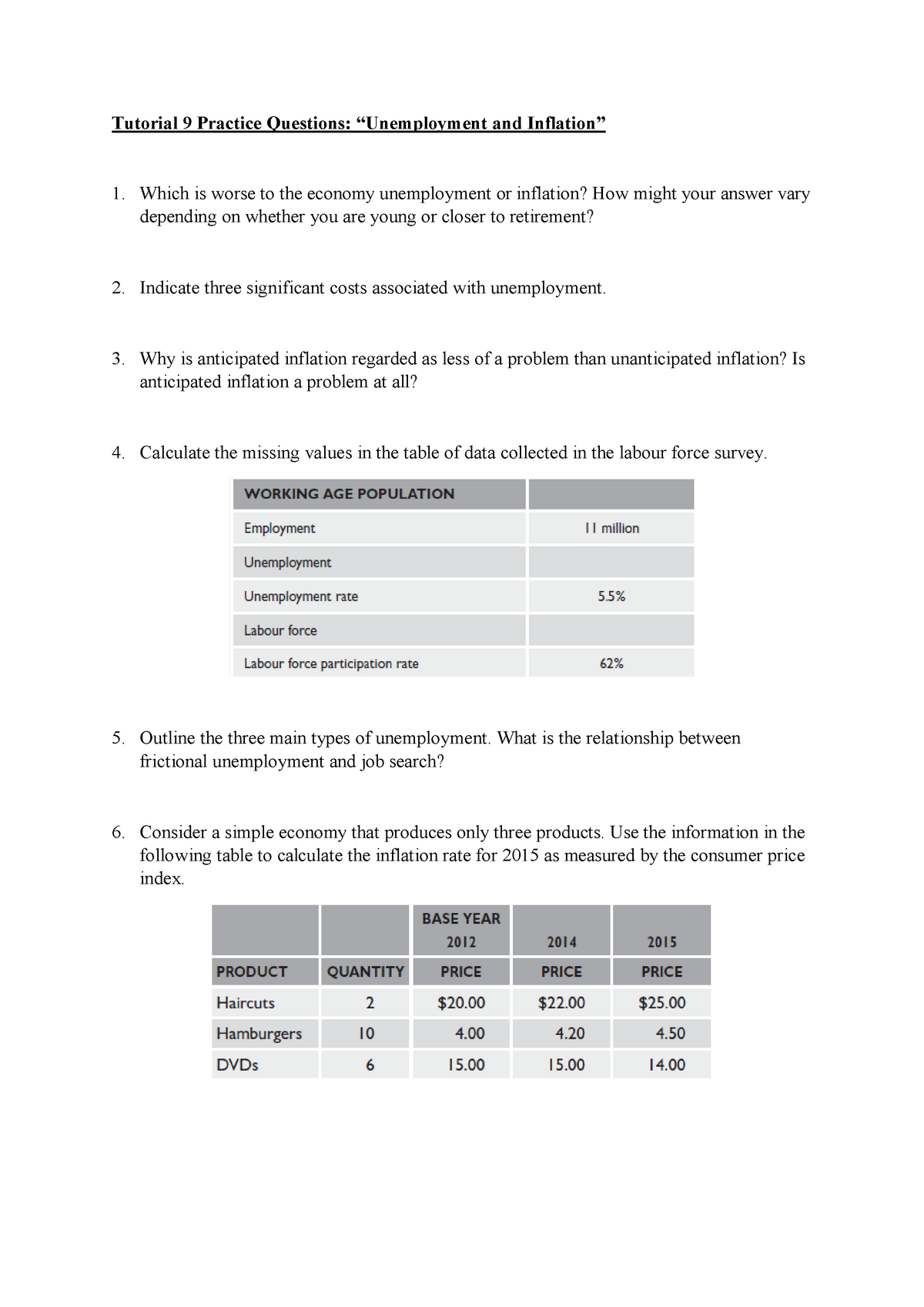 How To Calculate Inflation Rate Grade 12 - Haiper