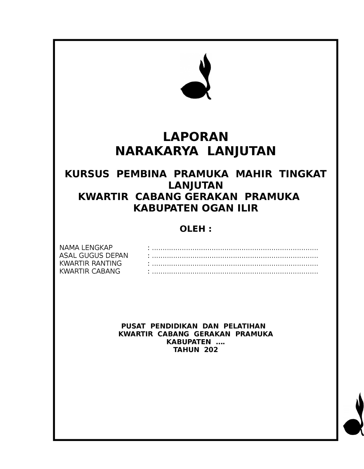 Berkas- Narakarya- Lanjutan - LAPORAN NARAKARYA LANJUTAN KURSUS PEMBINA ...