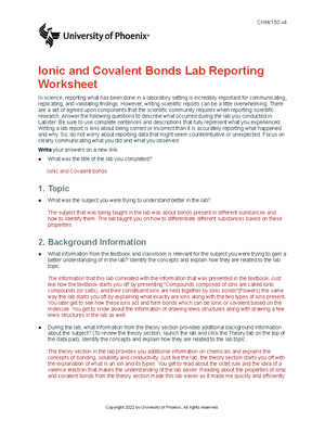 Lab saftey report - CHM/150 v Lab Safety Lab Reporting Worksheet In ...