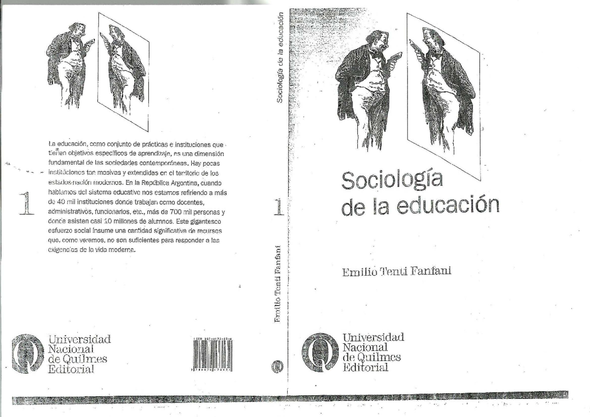 Resumen Del Libro Sociologia De La Educacion De Tenti Fanfani