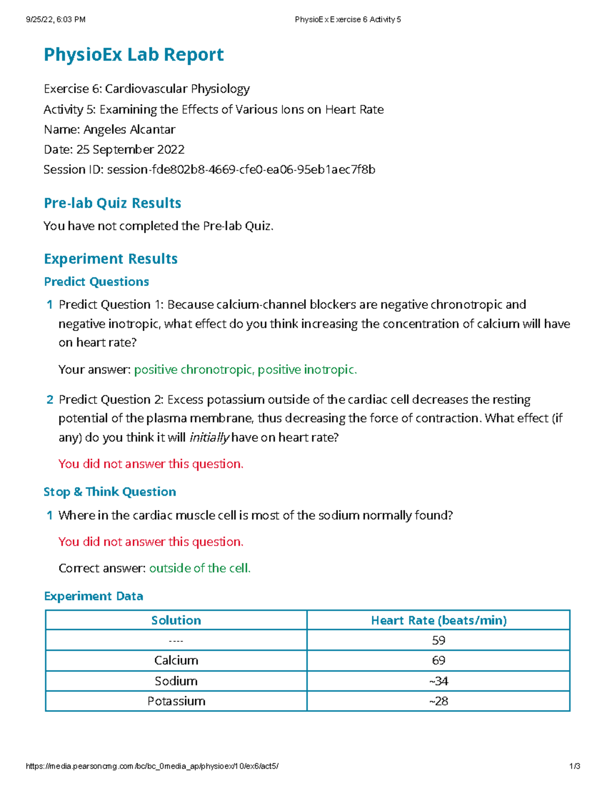 PhysioEx 9.0 Exercise 9 Activity 5 – Exploring Muscle Twitch and Tetanus