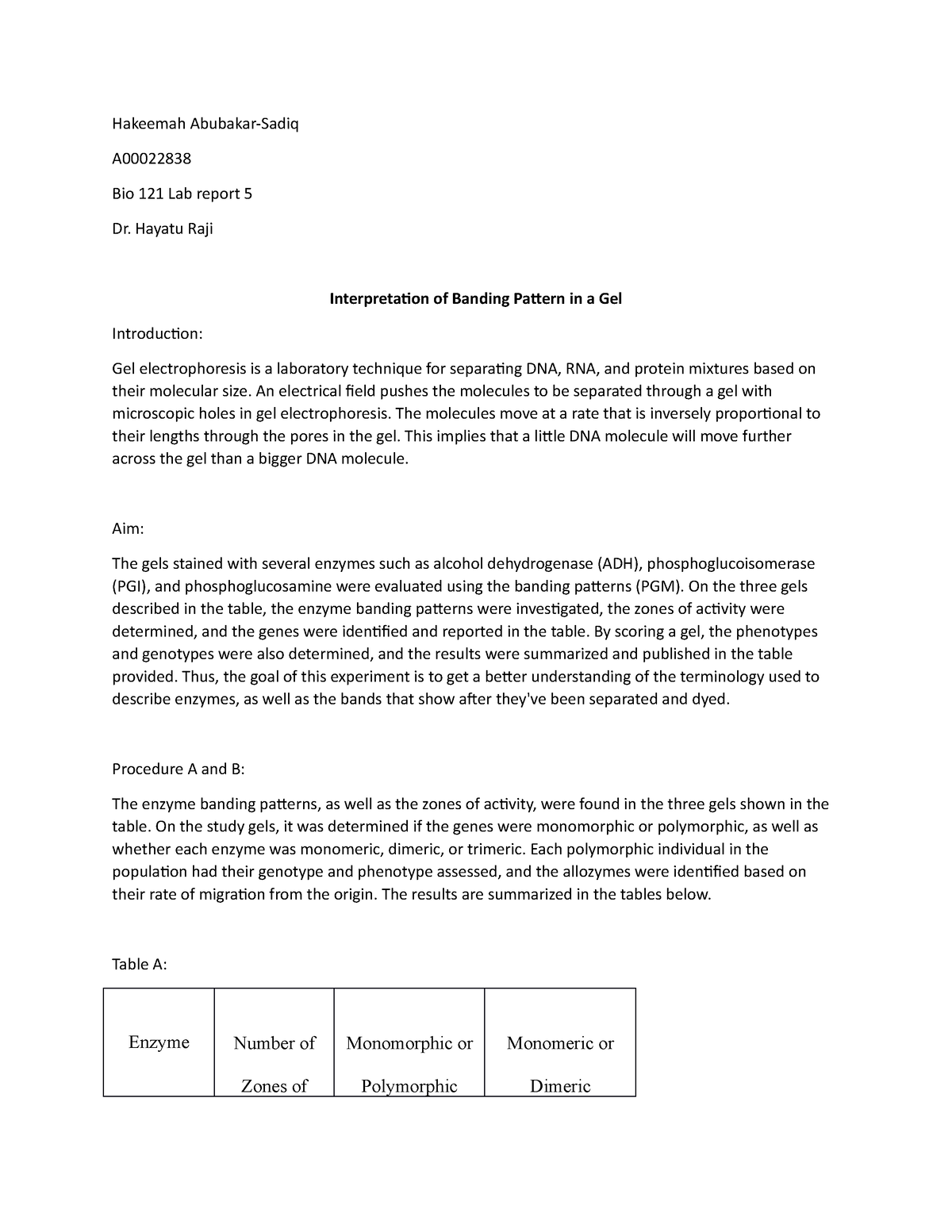 lab-report-on-the-interpretation-of-banding-patterns-hakeemah