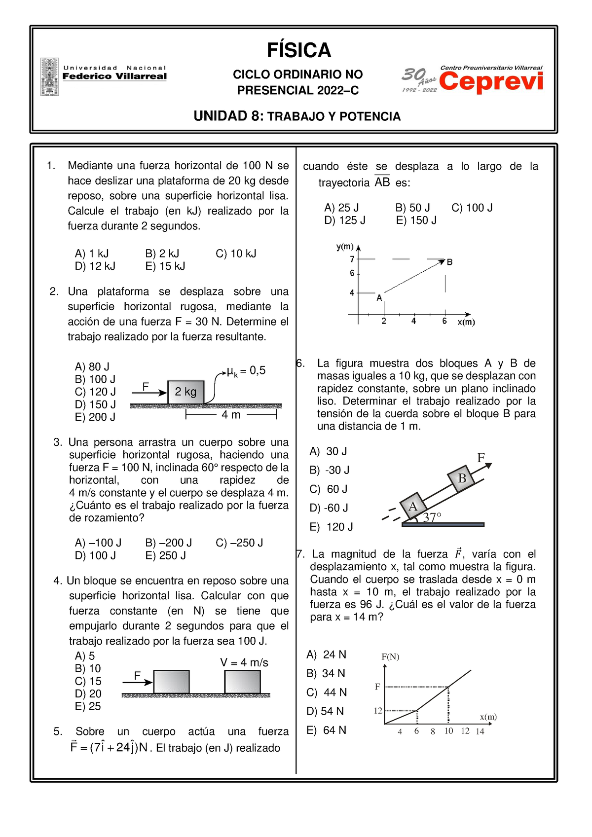 Física 8 - Practicas - Fisica II - UNFV - Studocu