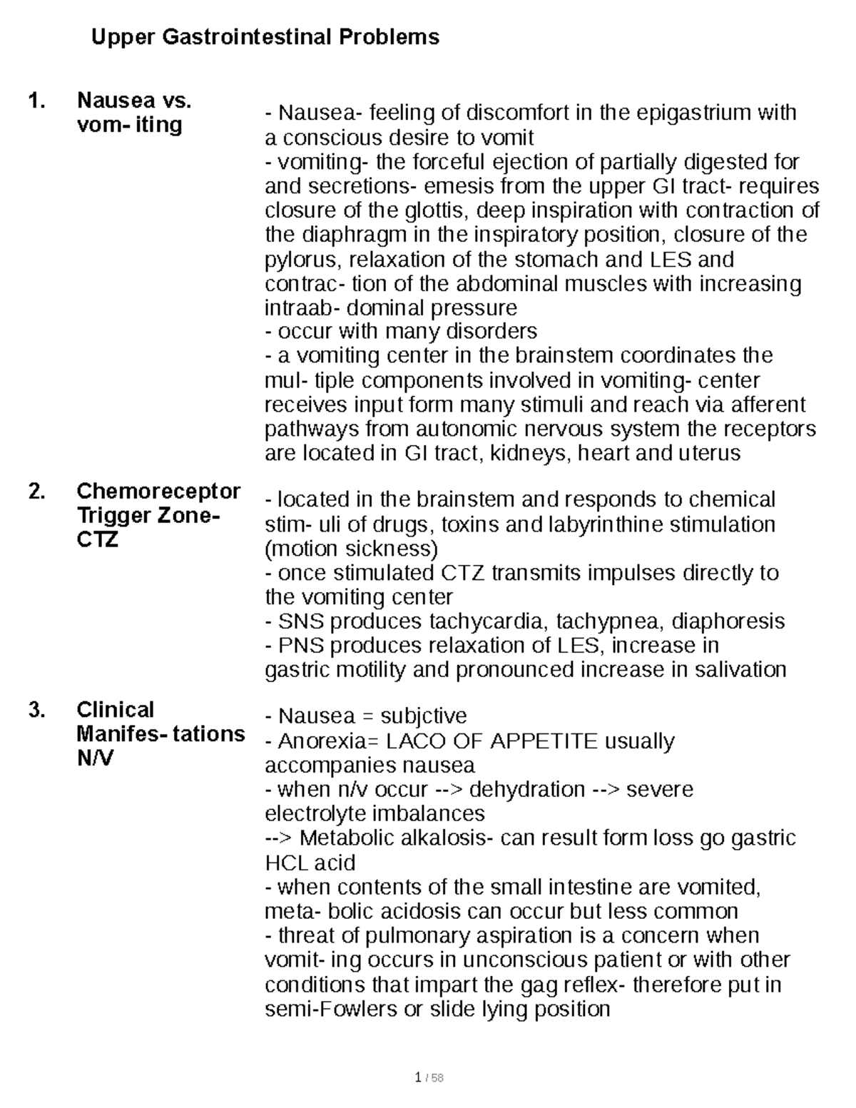 upper-gastrointestinal-problems-nausea-vs-vom-iting-chemoreceptor