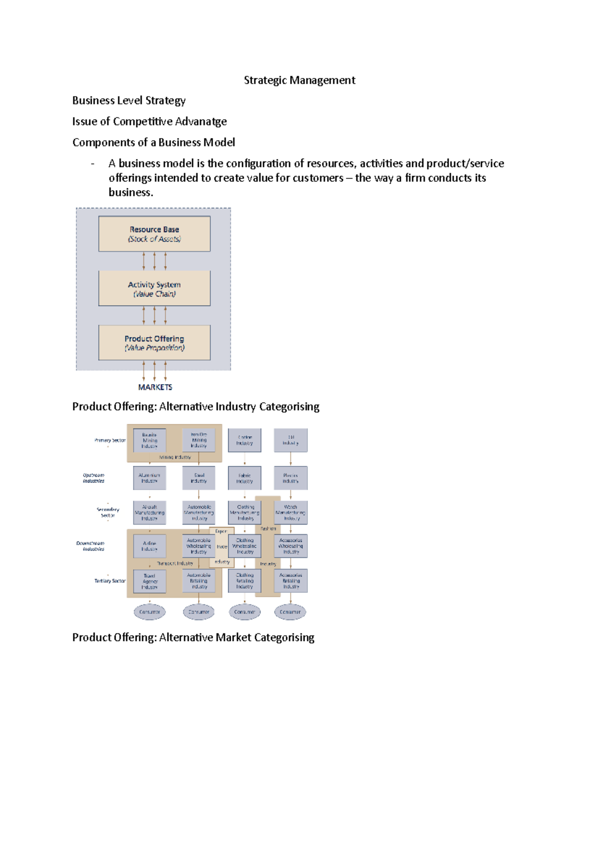 Strategic Management 4 - Strategic Management Business Level Strategy ...