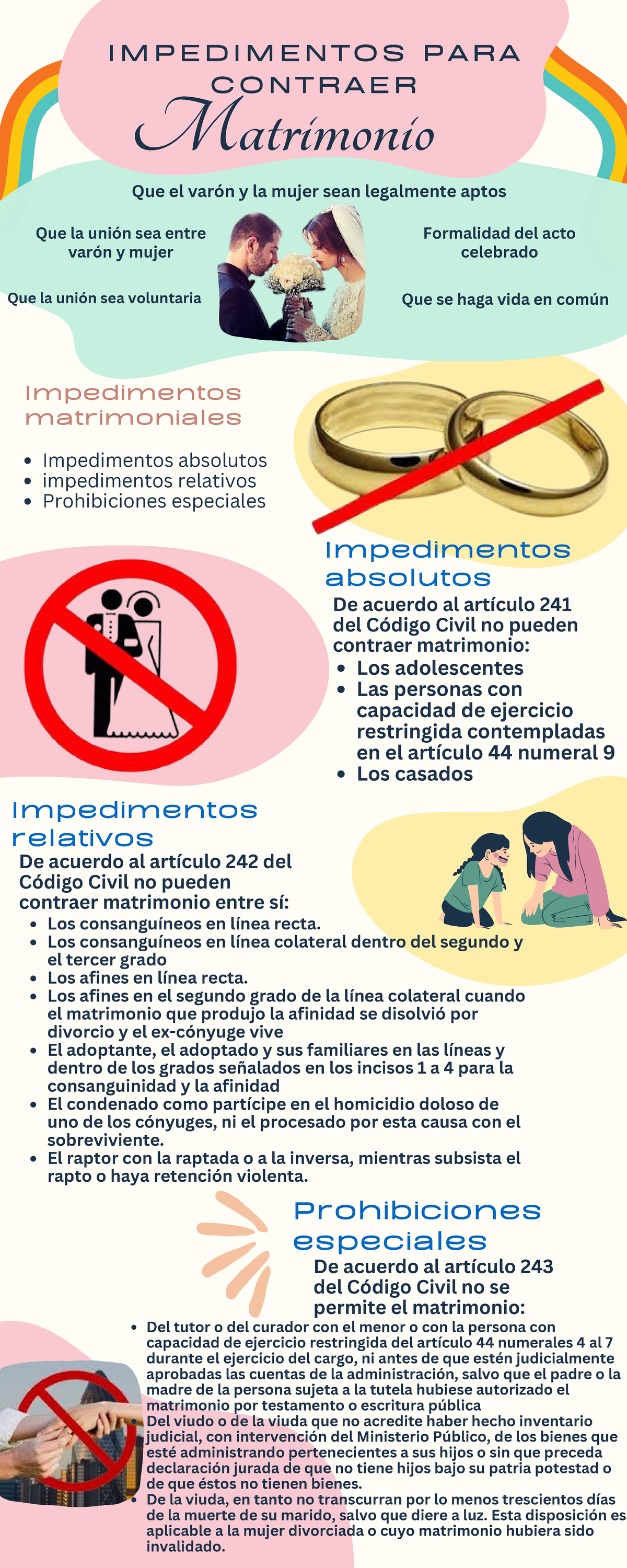 Impedimentos Para Contraer Matrimonio Que La Unión Sea