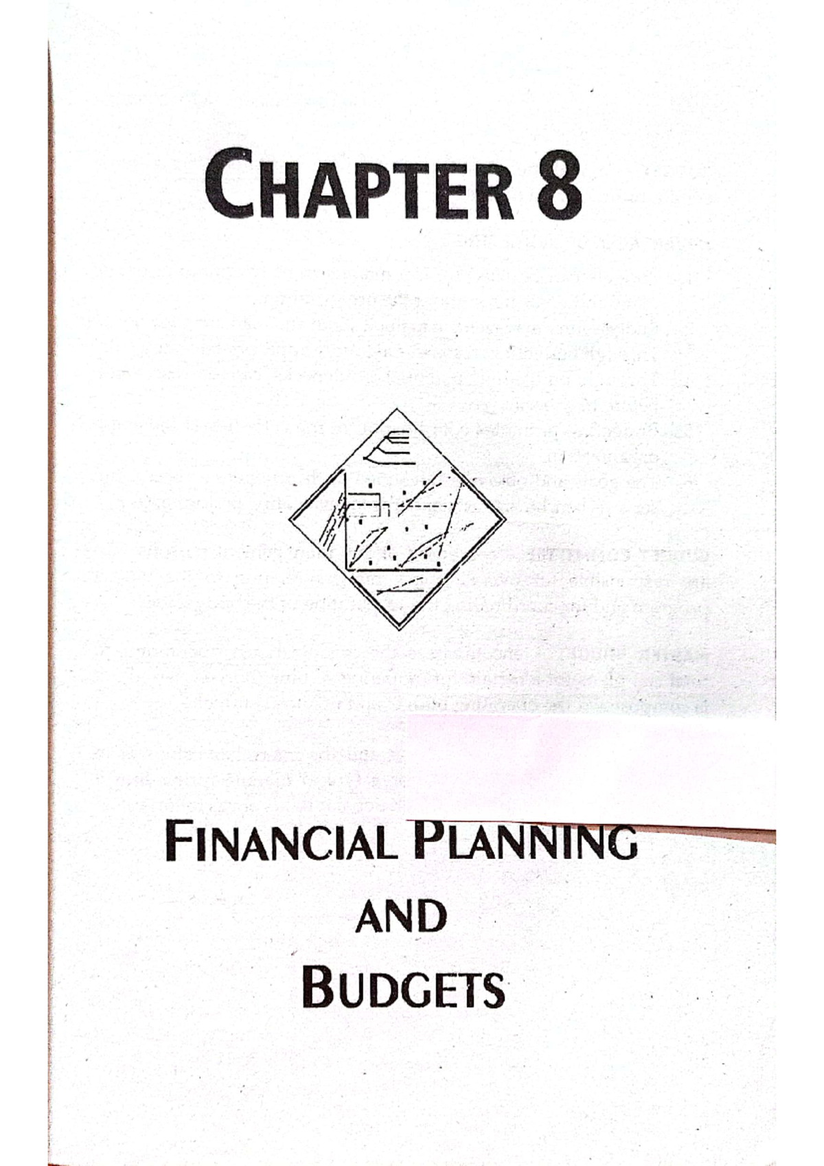 Chap 8 - lesson - MAS ROQUE - CHAPTER 8 FINANCIAL PLANNING AND BUDGETS ...