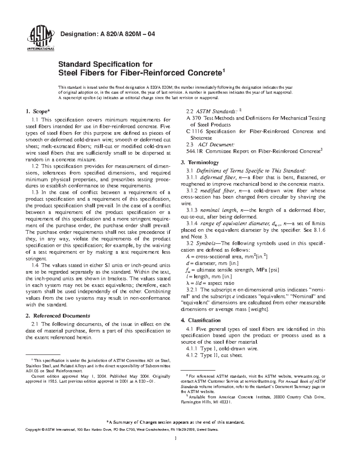 a-820-astm-a-820-designation-a-820-a-820m-04-standard