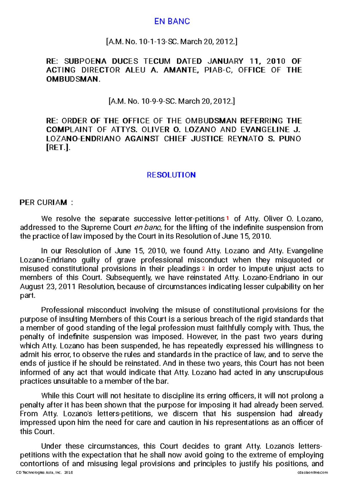 b-re-subpoena-duces-tecum-en-banc-a-no-10-1-13-sc-march-20