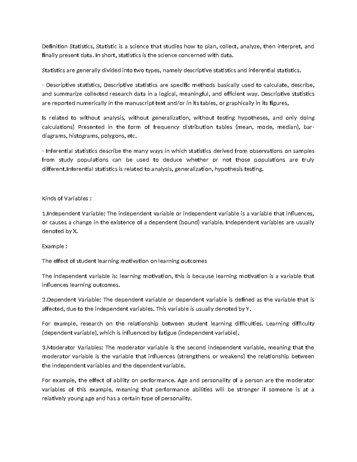 STATISTICS DEFINITION IN ENGLISH visual data 5