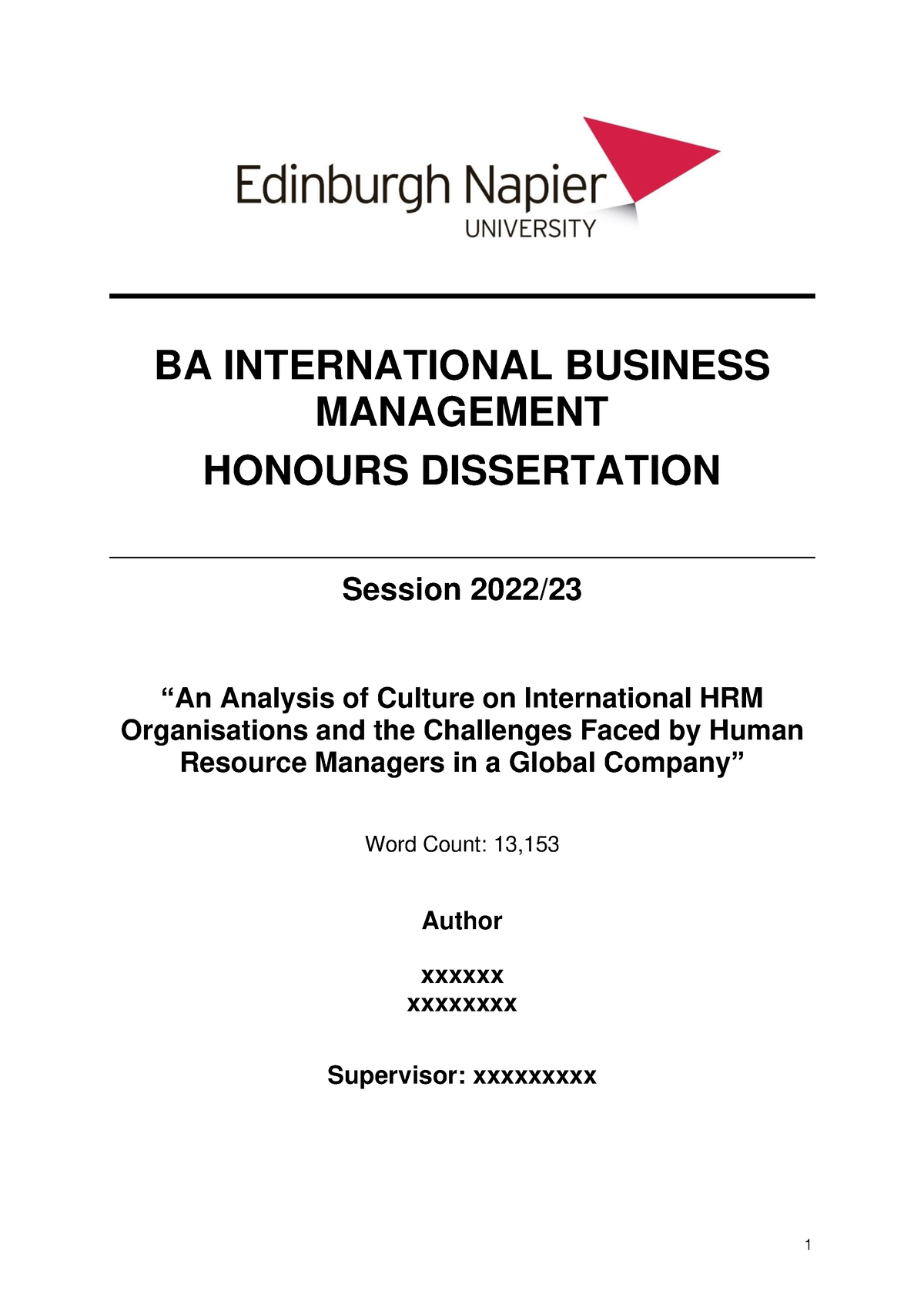 international human resource management dissertation ideas