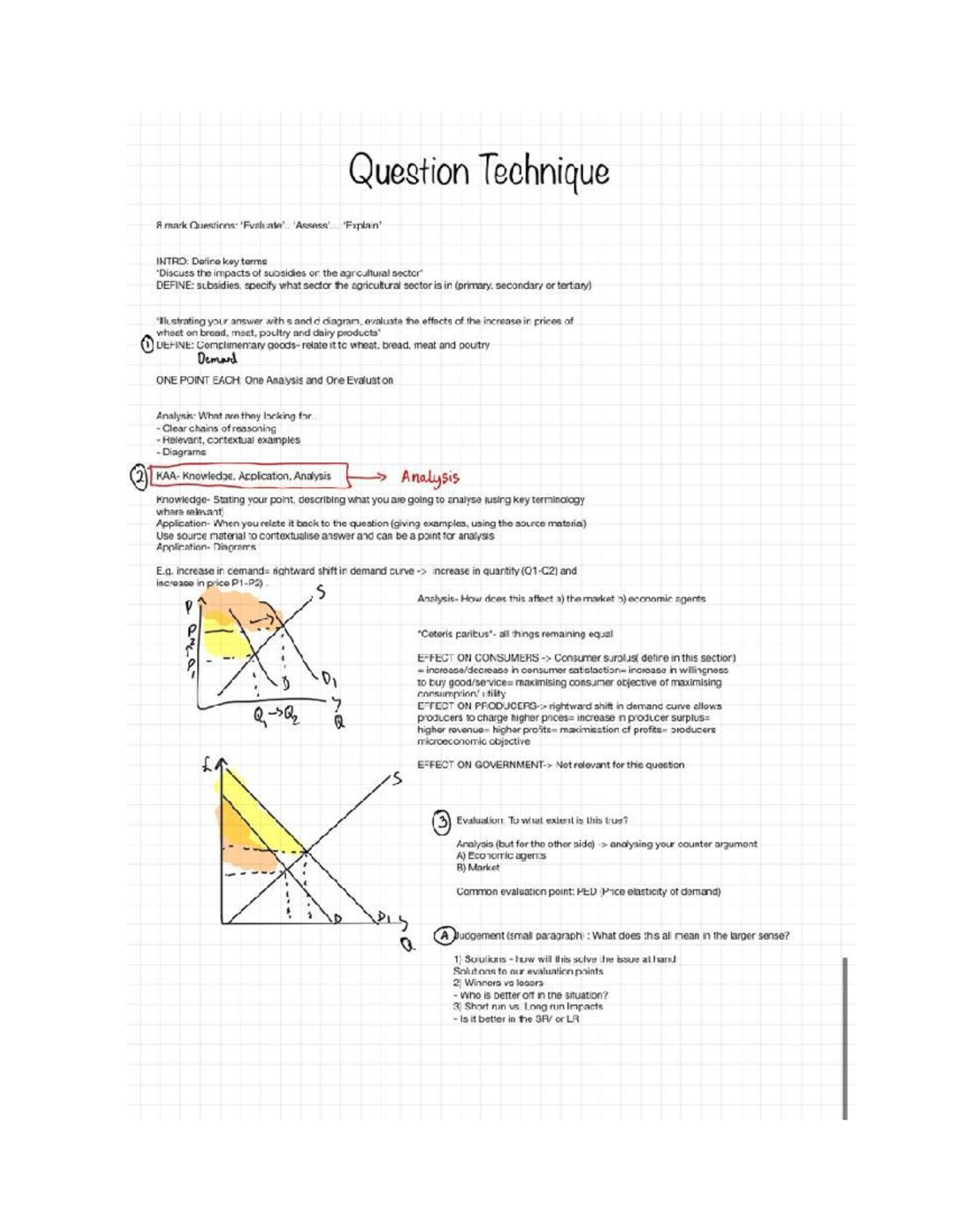 A Level OCR Economics Essay Structures - Studocu