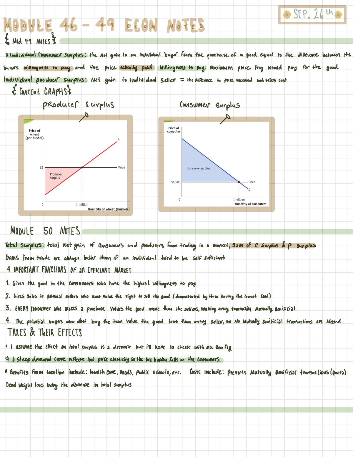 AP Microeconomics Mod 46-49 - •F•§ SEP . 26 ᵗʰ •e••§ M O D V L E 4 6 4 ...