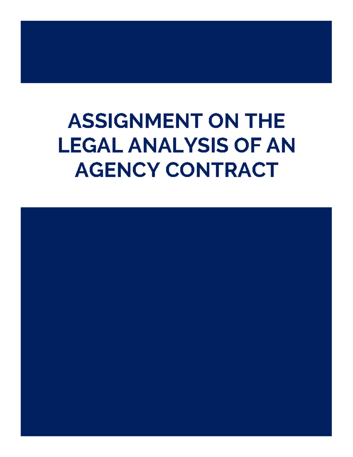 agency-contract-example-and-flaws-assignment-on-the-legal-analysis-of