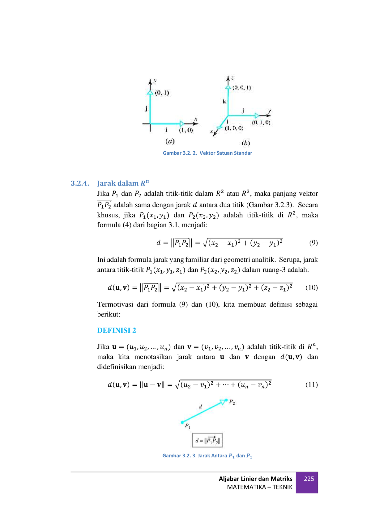 3 - Tugas - Aljabar Linier Dan Matriks MATEMATIKA – TEKNIK 225 Gambar 3 ...