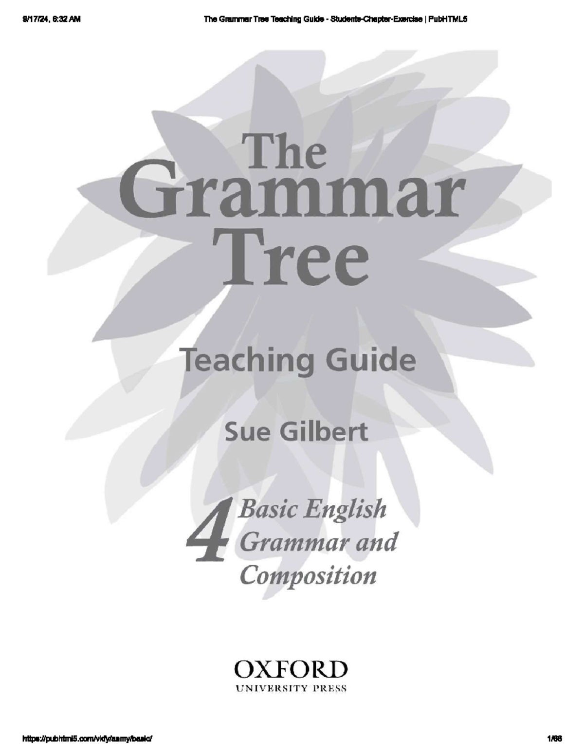Grammar tree - English coursework - 6:32 AM The Grammar Tree Teaching ...
