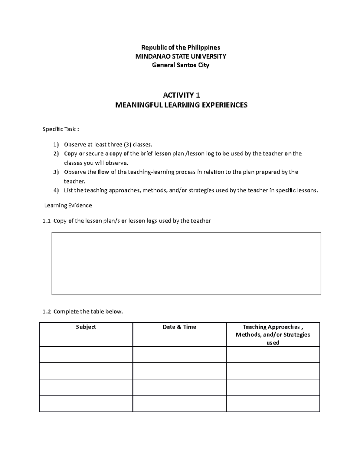 Episode-5-Learning-Experiences activity-1 - Republic of the Philippines ...