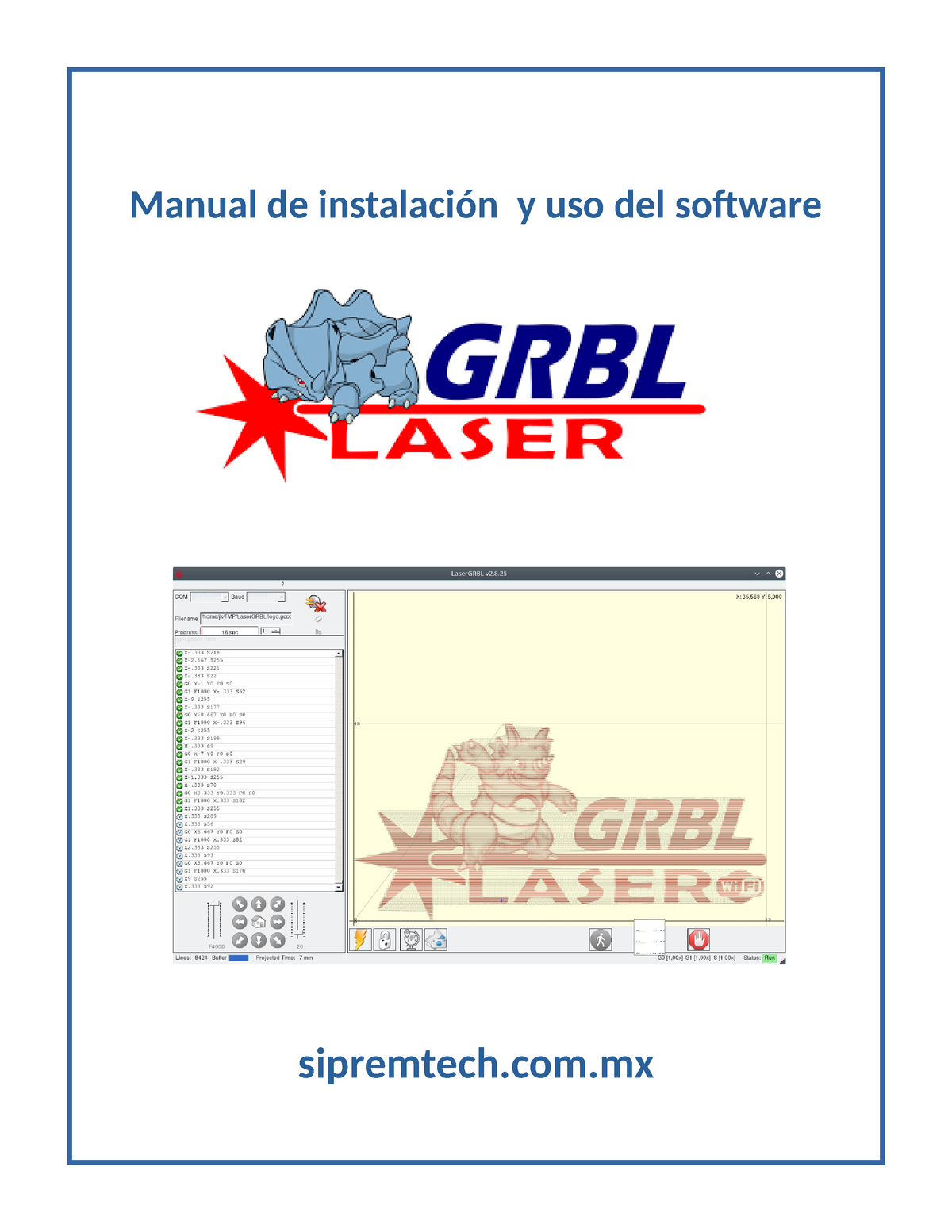 Instructivo paso a paso para operar tu Grabadora Laser con el software  Láser GRBL 