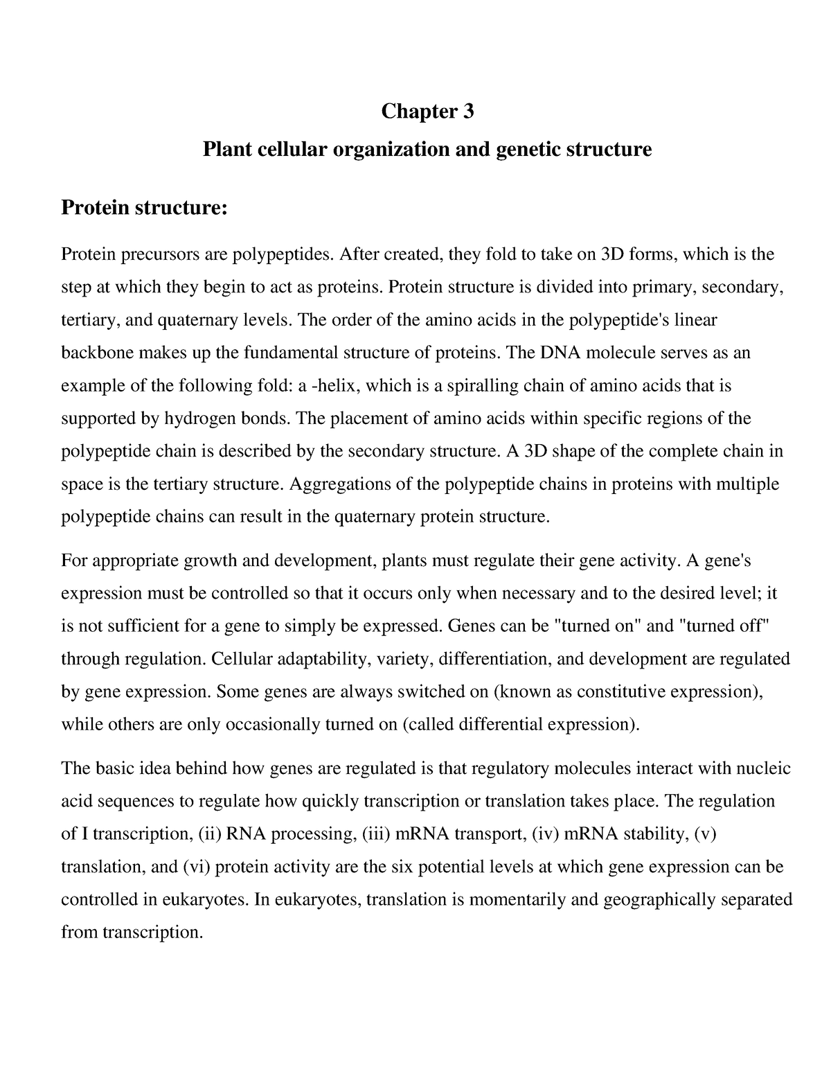 Principles Of Plant Genetics And Breeding 23 - Chapter 3 Plant Cellular ...