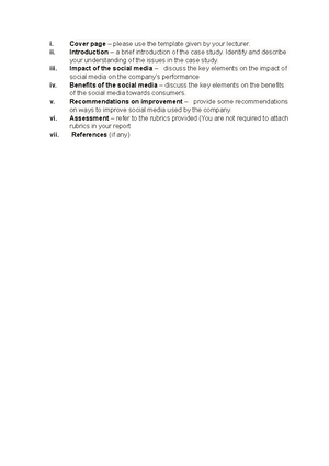 MKT 558 Assignment 3 Video Case Study on M&M Malinda Dini Dania Anis ...